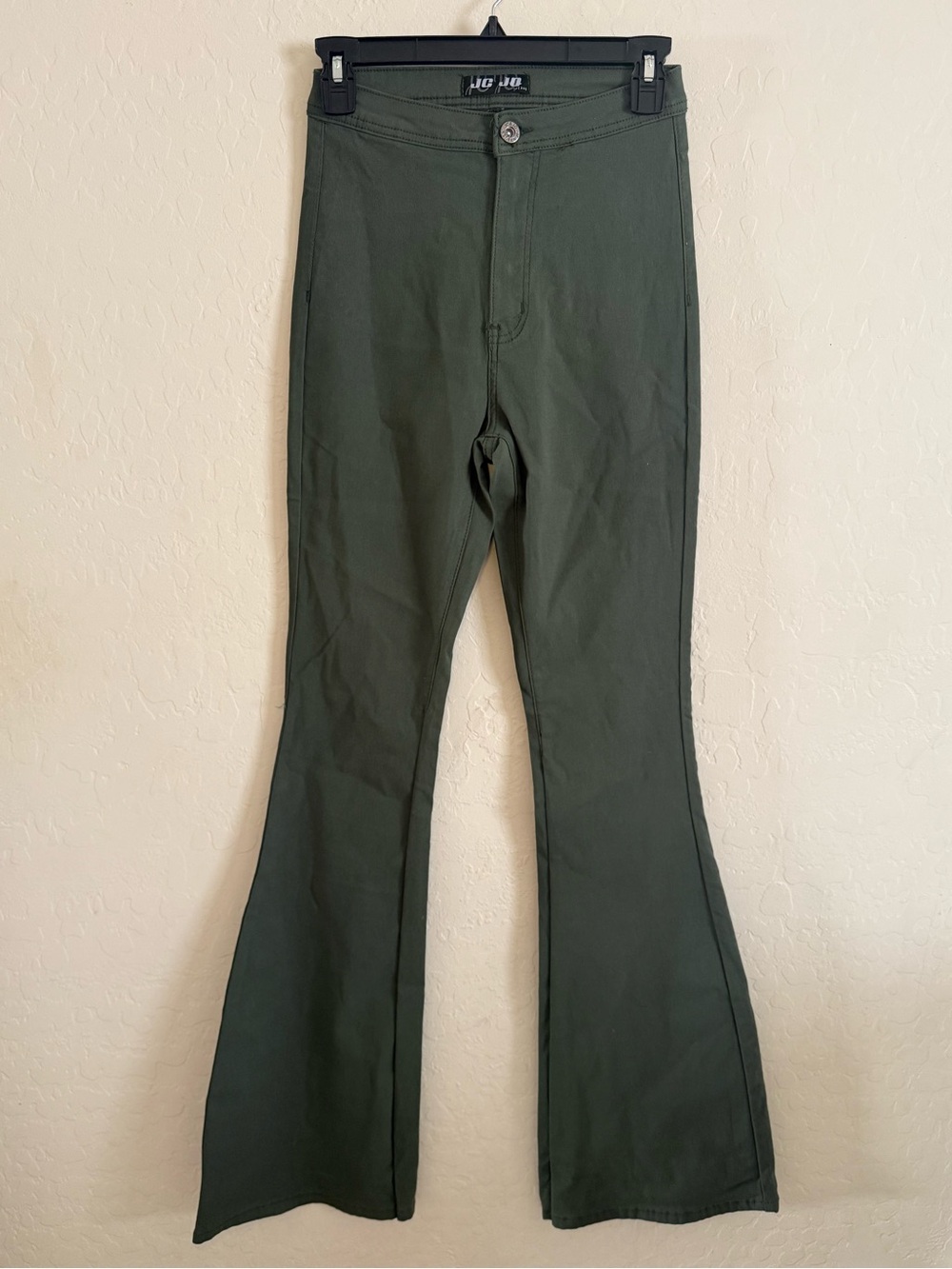 Olive Green High Rise Flare Pants Women’s Size: M